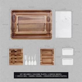 img 2 attached to 🍽️ Maximize Convenience with Platter Slide Out Drawers for Charcuterie Appetizers