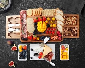 img 3 attached to 🍽️ Maximize Convenience with Platter Slide Out Drawers for Charcuterie Appetizers