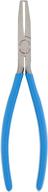 🔹 channellock 748 8-inch long reach end cutting pliers - nipper end cutter with extended flat nose, ideal for inaccessible areas - forged from high carbon steel - made in the usa - blue logo