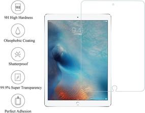 img 2 attached to Ailun iPad Pro 12.9-inch 2015 & 2017 Screen Protector - 📱 Premium Tempered Glass with Apple Pencil Compatibility, Ultra Clear, Anti-Scratch, Case Friendly