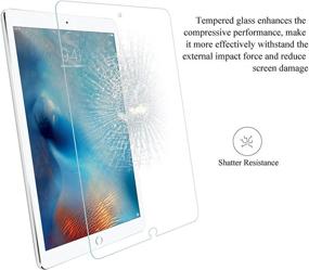 img 1 attached to Ailun iPad Pro 12.9-inch 2015 & 2017 Screen Protector - 📱 Premium Tempered Glass with Apple Pencil Compatibility, Ultra Clear, Anti-Scratch, Case Friendly