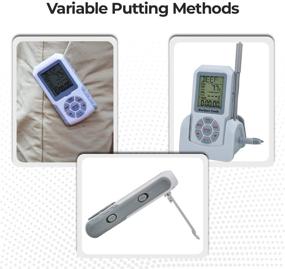 img 1 attached to 🔥 OptimalChef - Wireless Meat Thermometer with Dual Probes and Timer for Smoker, Grilling, Oven, Cooking