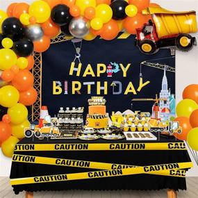 img 4 attached to 🏗️ Construction Birthday Party Supplies