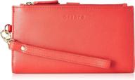 👜 essere genuine wristlet: multipurpose women's handbag wallet with detachable wristlet strap logo