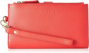 img 4 attached to 👜 Essere Genuine Wristlet: Multipurpose Women's Handbag Wallet with Detachable Wristlet Strap
