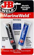 🚤 j-b weld marineweld эпоксид - 2 унции - идеально подходит для морских применений. логотип