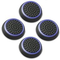 silicone joystick thumbsticks controller black blue xbox one logo