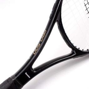 img 1 attached to 🎾 Senston Tennis Racket: Professional 27-Inch Racquet - Control Grip, Strung with Cover, Overgrip & Vibration Damper