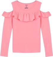 👚 shoulder bright girls' clothing - french toast sleeve logo