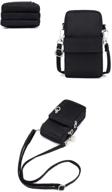 👜 stylish crossbody cellphone purse bag for samsung galaxy note 20 ultra, s20 s21 ultra & more - women's wallet armband in sleek black logo