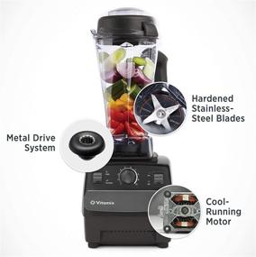 img 3 attached to 🍹 Vitamix 5200 Blender - Professional-Grade, Self-Cleaning 64 oz Container in Black (Model: 001372)