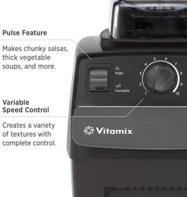 img 2 attached to 🍹 Vitamix 5200 Blender - Professional-Grade, Self-Cleaning 64 oz Container in Black (Model: 001372)