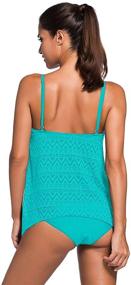 img 1 attached to 👙 ZNCMRR Women's Tankini Swimwear XXL: Stylish Swimsuits & Cover Ups for Women