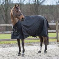 🐴 stay dry with horze nevada 1200d lightweight waterproof horse turnout rain sheet (no fill) logo