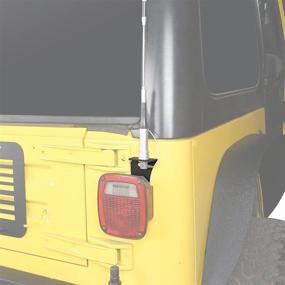 img 3 attached to 🚗 Convenient u-Box CB Antenna Mount Bracket Stand Holder for Jeep Wrangler TJ 97-06