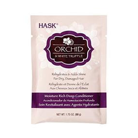 img 3 attached to 🌸 Hask Moisture Orchid & White Truffle Rich Deep Conditioner Packette - 1.75 Ounce: Hydration at its Finest!