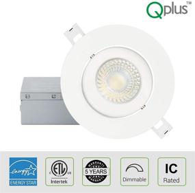 img 2 attached to QPLUS Ultra Thin Adjustable Gimbal Downlight