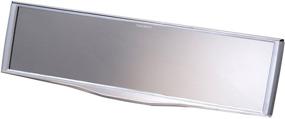 img 1 attached to 🔍 Car Mate PL113A Chrome Wide-Angle Rear View Mirror - Single Pack