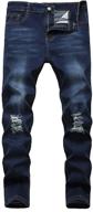 👖 stay hip and fashionable with our stylish skinny ripped distressed stretch boys' clothing and jeans logo