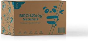 img 2 attached to 👶 Birch Baby Naturals: Size 2 Diapers, 8-20 Lbs. – Truly Bamboo, Ultra-Soft, Perfect Fit, Non-Toxic, Eco-Friendly – 204 Pieces
