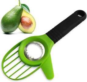 img 3 attached to 🥑 Complete Avocado Tool Set - Slicer, Knife, Peeler, Pitter, Cuber, Dicer, Keeper - All-Inclusive Kit for Perfect Avocado Preparation