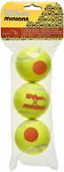 wilson minions stage tennis balls logo