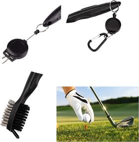 img 2 attached to 🏌️ Yansanido Pack of 2 Golf Brush Club Groove Cleaner: Ultimate Cleaning Tools for Golf Enthusiasts