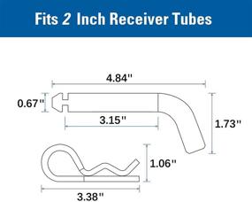 img 1 attached to KAITWOSON Trailer Extension Receiver Extenders Exterior Accessories