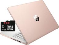 💻 2021 hp stream 14-дюймовый hd-дисплей, процессор intel celeron n4020 двухъядерный, 4 гб памяти ddr4, 128 гб памяти (64 гб emmc + 64 гб tgc флэш-память), hdmi, wifi, веб-камера, bluetooth, 1 год подписки на microsoft 365 win10 s для лучшей оптимизации seo. логотип