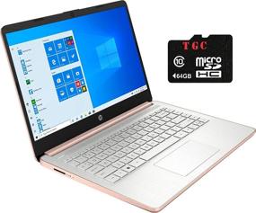 img 2 attached to 💻 2021 HP Stream 14-inch HD Display, Intel Celeron N4020 Dual-Core Processor, 4GB DDR4 Memory, 128GB Storage (64GB eMMC+64GB TGC Flash Memory), HDMI, WiFi, Webcam, Bluetooth, 1-Year Microsoft 365 Win10 S for Better SEO