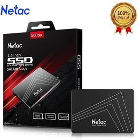 img 3 attached to 💾 Netac 500GB Внутренний твердотельный накопитель SATA 3.0 6Гб/с 2.5 дюйма 3D NAND 530МБ/с - N530S (Черный)