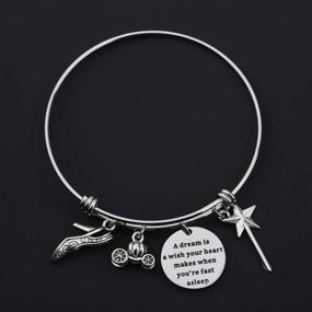 img 1 attached to 👑 ENSIANTH Dream Princess Bracelet - A Dream-inspired Wish for a Peaceful Slumber - Nursery Gift