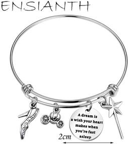 img 3 attached to 👑 ENSIANTH Dream Princess Bracelet - A Dream-inspired Wish for a Peaceful Slumber - Nursery Gift