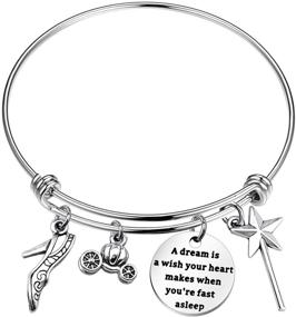 img 4 attached to 👑 ENSIANTH Dream Princess Bracelet - A Dream-inspired Wish for a Peaceful Slumber - Nursery Gift