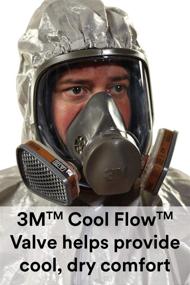 img 2 attached to 🔒 3M Facepiece Respirator 6800 Chemicals: Maximum Protection for Respiratory Safety