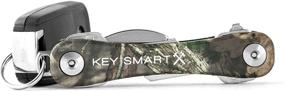 img 4 attached to KeySmart Rugged Multi-Tool Key Holder with Bottle Opener and Pocket Clip - Holds up to 14 Keys, Mossy Oak