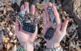 img 1 attached to KeySmart Rugged Multi-Tool Key Holder with Bottle Opener and Pocket Clip - Holds up to 14 Keys, Mossy Oak