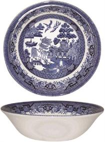 img 4 attached to 🏛️ Churchill Willow Oatmeal Earthenware England