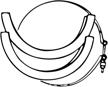 dometic 385310048 ring clamp toilet logo
