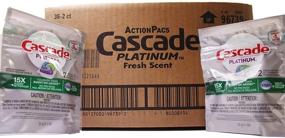 img 1 attached to Cascade Platinum Action Dishwasher Detergent