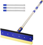 🧼 ittaho professional window squeegee with 81" extension pole - 2-in-1 window cleaning tool for high windows, car windshields, and more logo