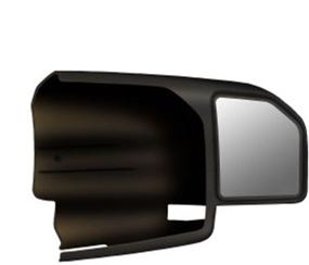img 1 attached to 🔵 CIPA 11552 Black Towing Mirror Cover for Custom Fit
