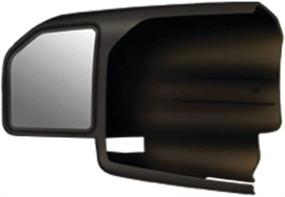 img 4 attached to 🔵 CIPA 11552 Black Towing Mirror Cover for Custom Fit