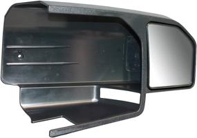 img 3 attached to 🔵 CIPA 11552 Black Towing Mirror Cover for Custom Fit