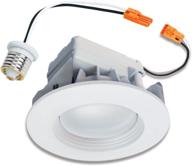 💡 halo rl460wh830pk recessed led retrofit module & trim: white, 80 cri, 3000k логотип