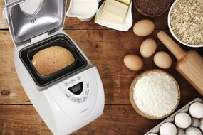 img 2 attached to Rosewill R-BM-01: Premium 2-Pound Programmable Bread Maker with Ultra Fast Baking