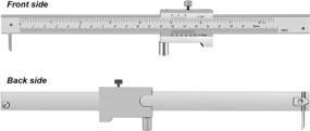 img 3 attached to ZLKSKER Stainless Calipers: Accurate Parallel Crossed Measurements