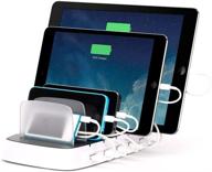 🔌 griffin powerdock 5 - multi-charger dock: charge 5 usb devices simultaneously for apple ipad, iphone, and ipod logo