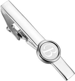 img 4 attached to 👔 Inch Letters Tie Clip: Elevate Your Style with AMITER Men's Accessories!
