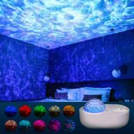 🌟 onxe star projector with led nebula cloud and bluetooth speaker - perfect for bedroom, game rooms, home theater, and night light ambiance - remote control included логотип